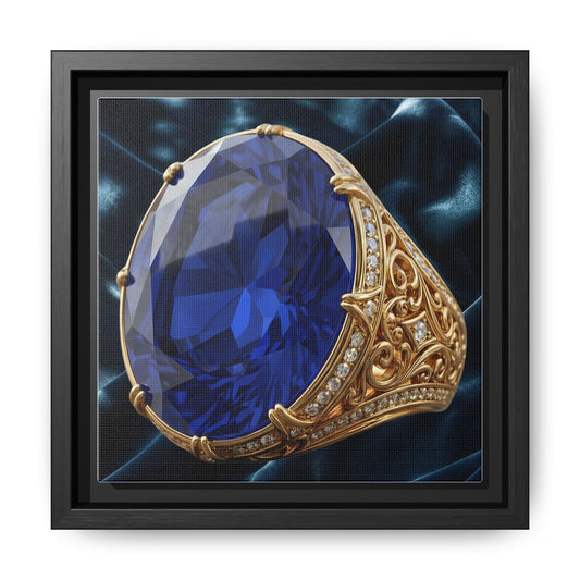 Midnight Sapphire Ring Canvas