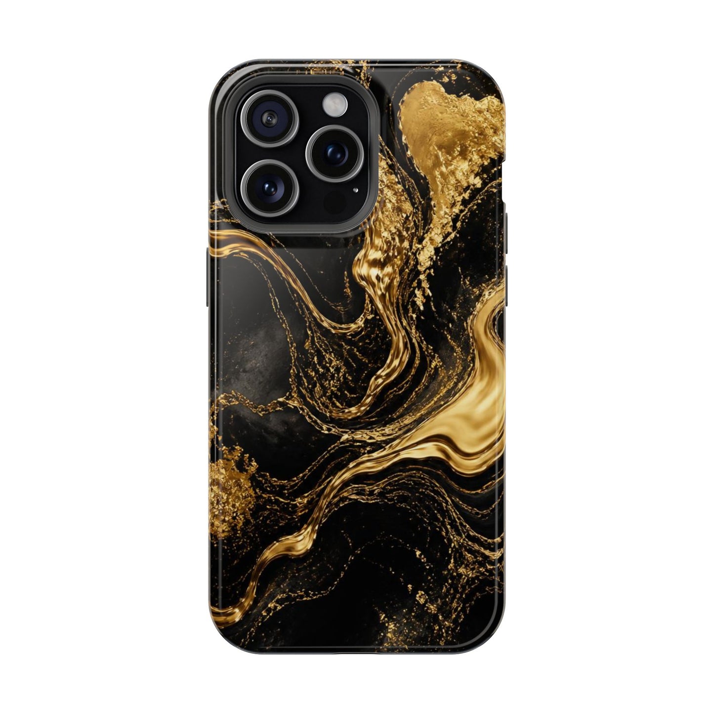 Obsidian Flow Apple Phone Case