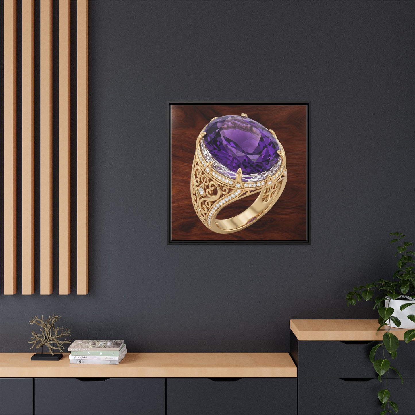 Veloria Amethyst Canvas