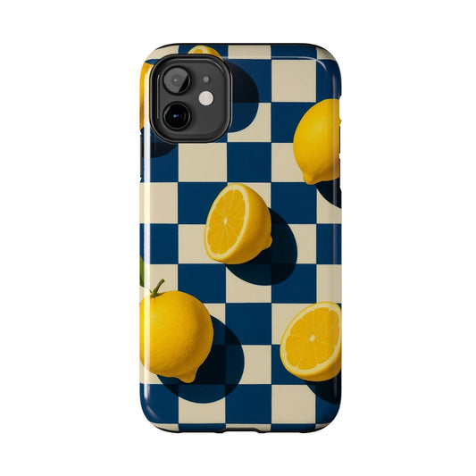 Citrus Tessellation Apple Phone Case