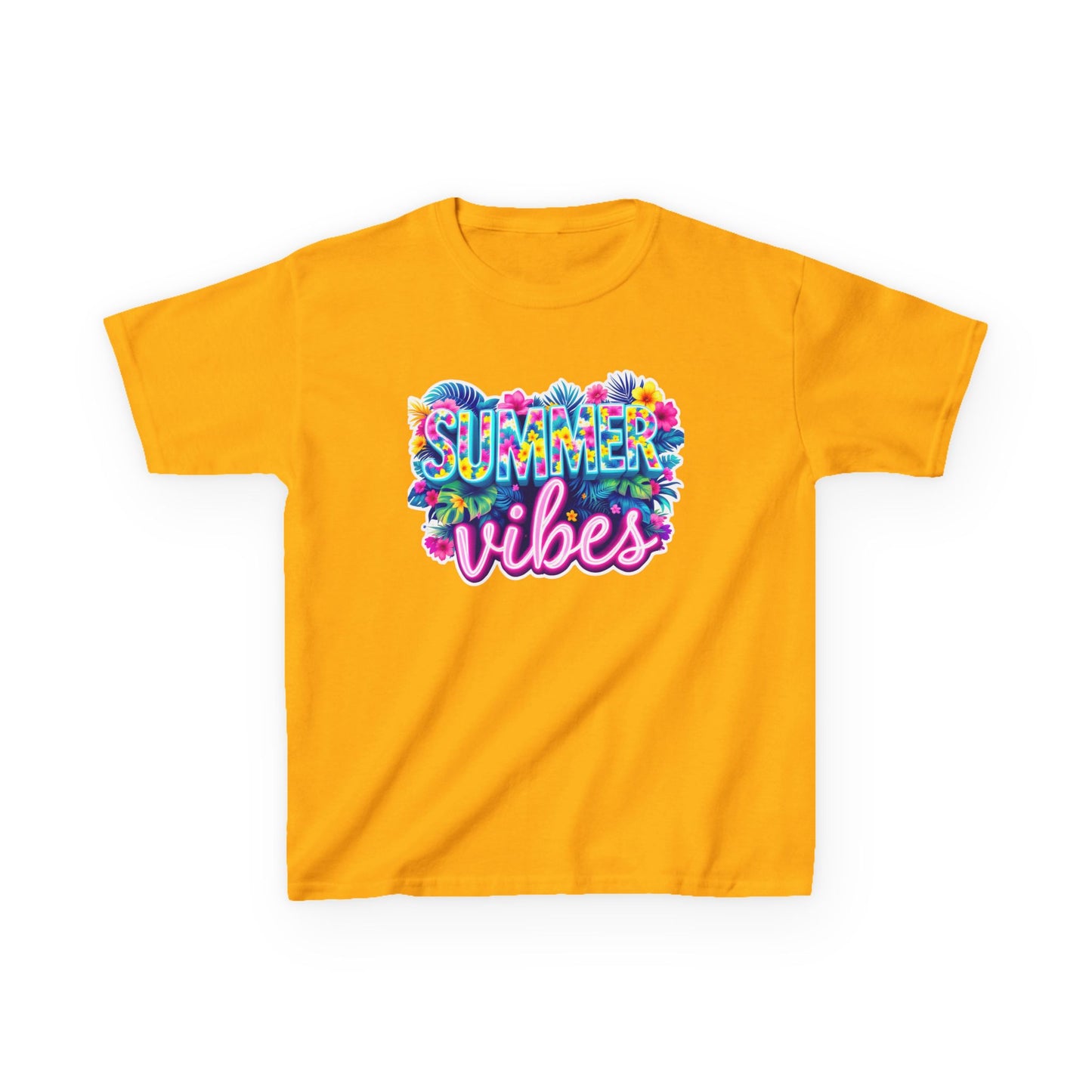 Bright Summer Vibes Youth Tee