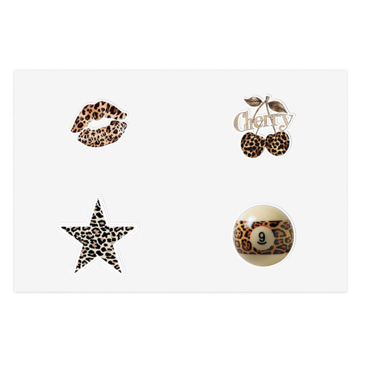 Leopard Glam Sticker Sheet