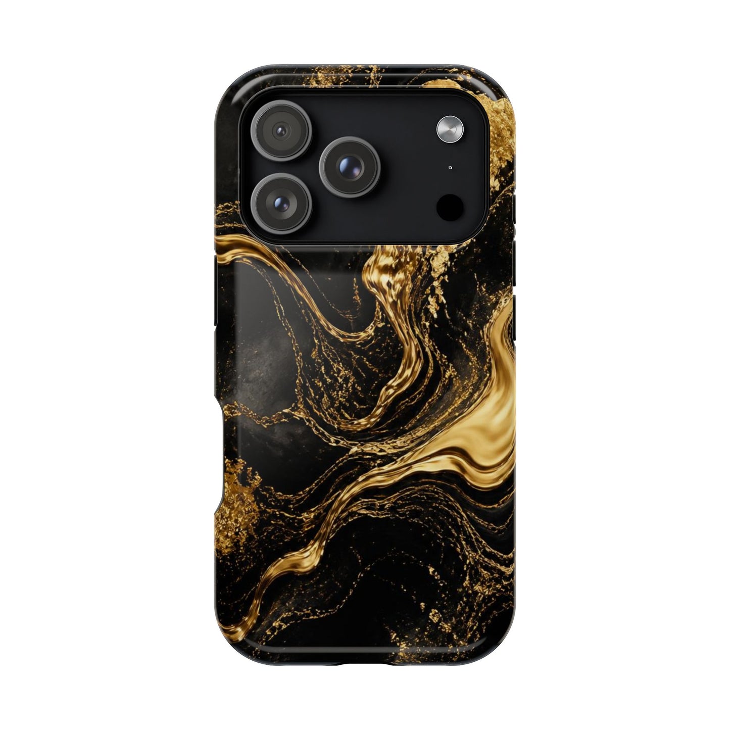 Obsidian Flow Apple Phone Case