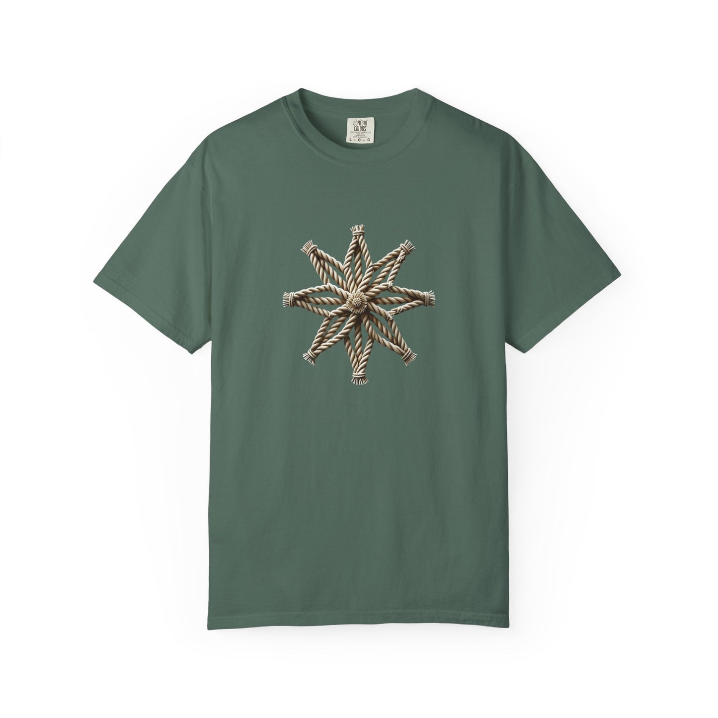 Eight-Point Rope Compass Men’s Cotton Tee