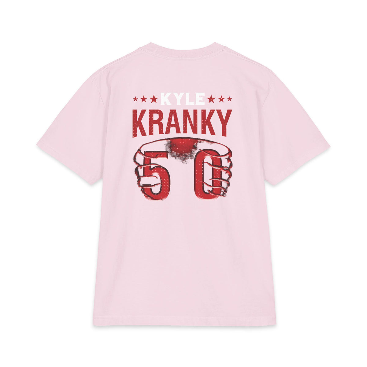 Kranky 50 Boxing Fist Oversized Heavyweight Tee