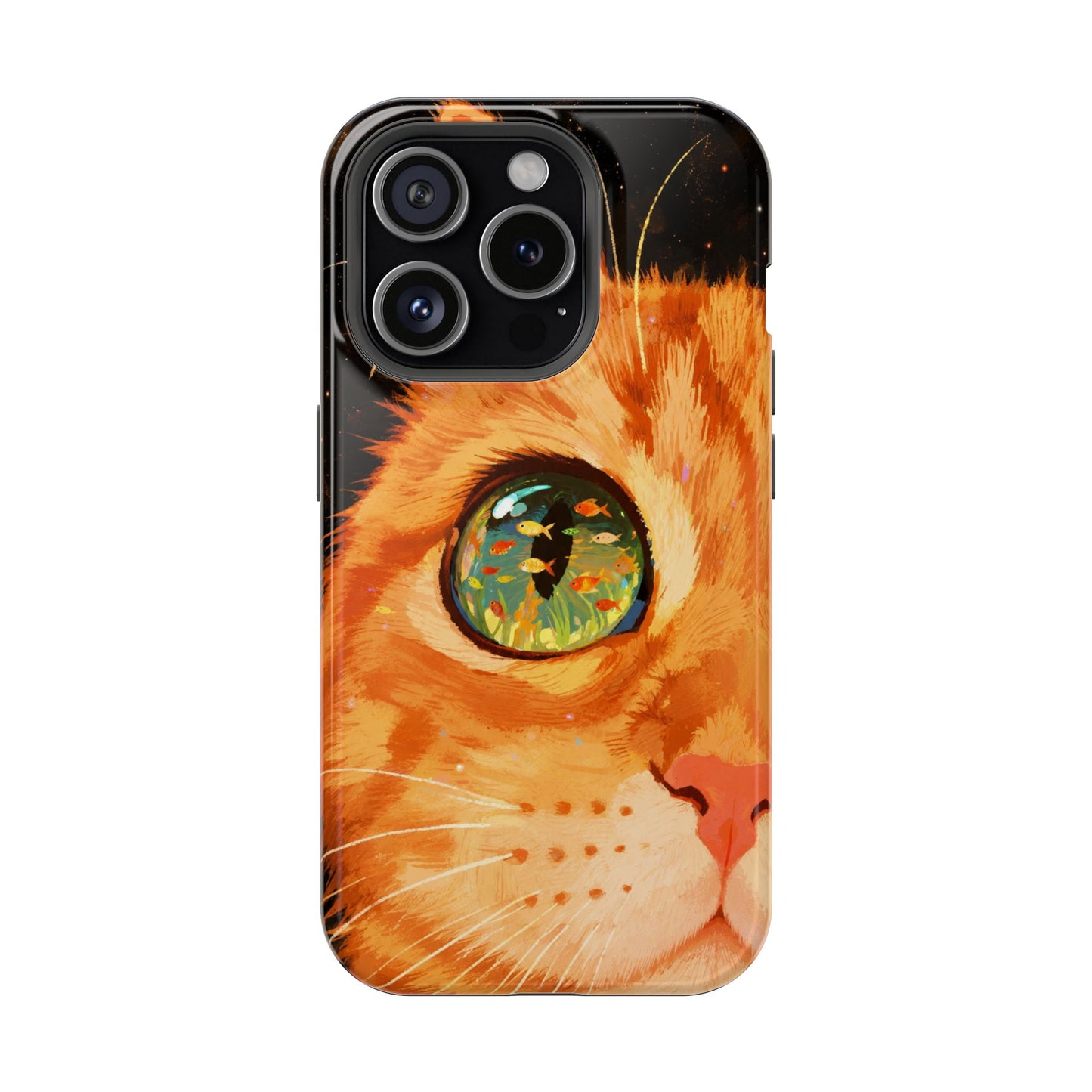 Feline Gaze Apple Phone Case