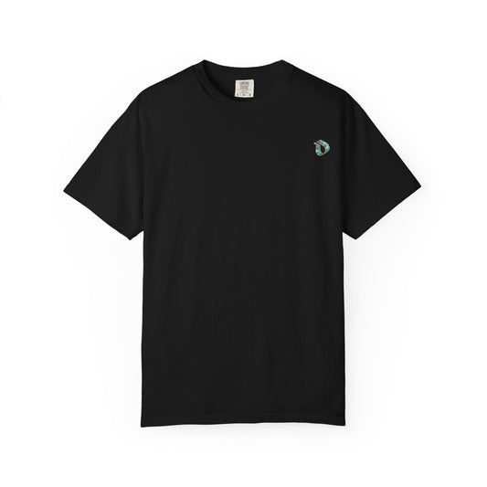 Aquamarine Mosaic Loop Interlink Cotton Tee