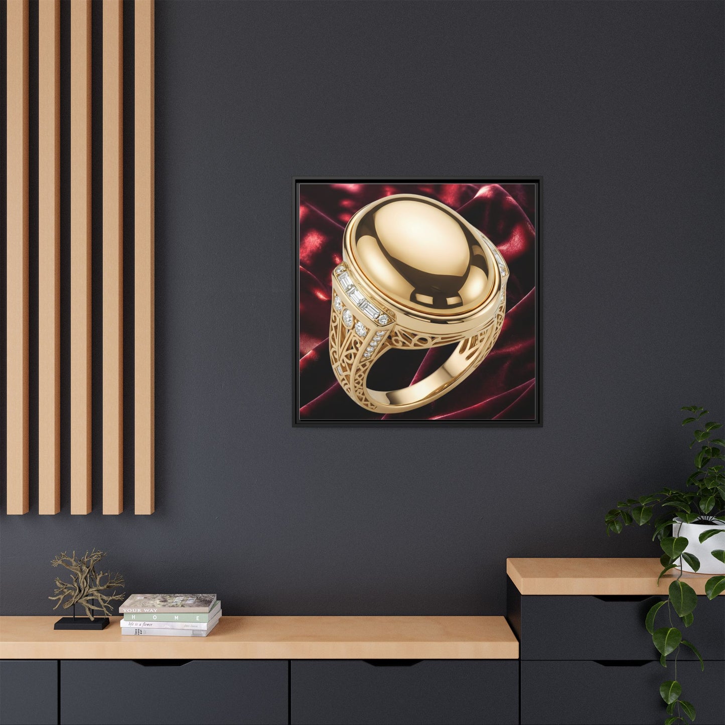 Golden Signet Wall Art