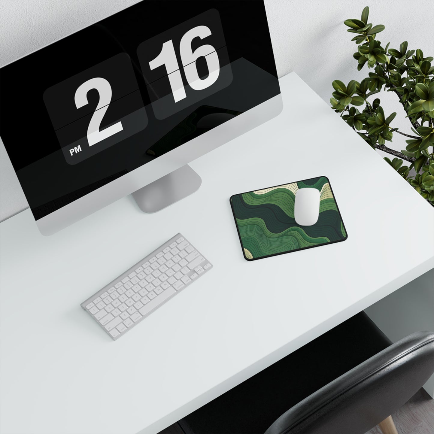 Topographic Ripple Line Mouse Pad