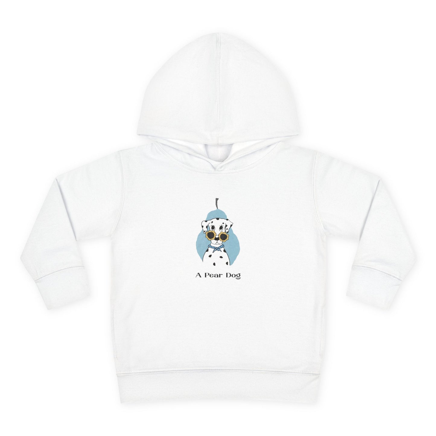 Sunglasses Dog Graphic Toddler Hoodie