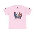American Flag Chicken Trio Men’s Tee