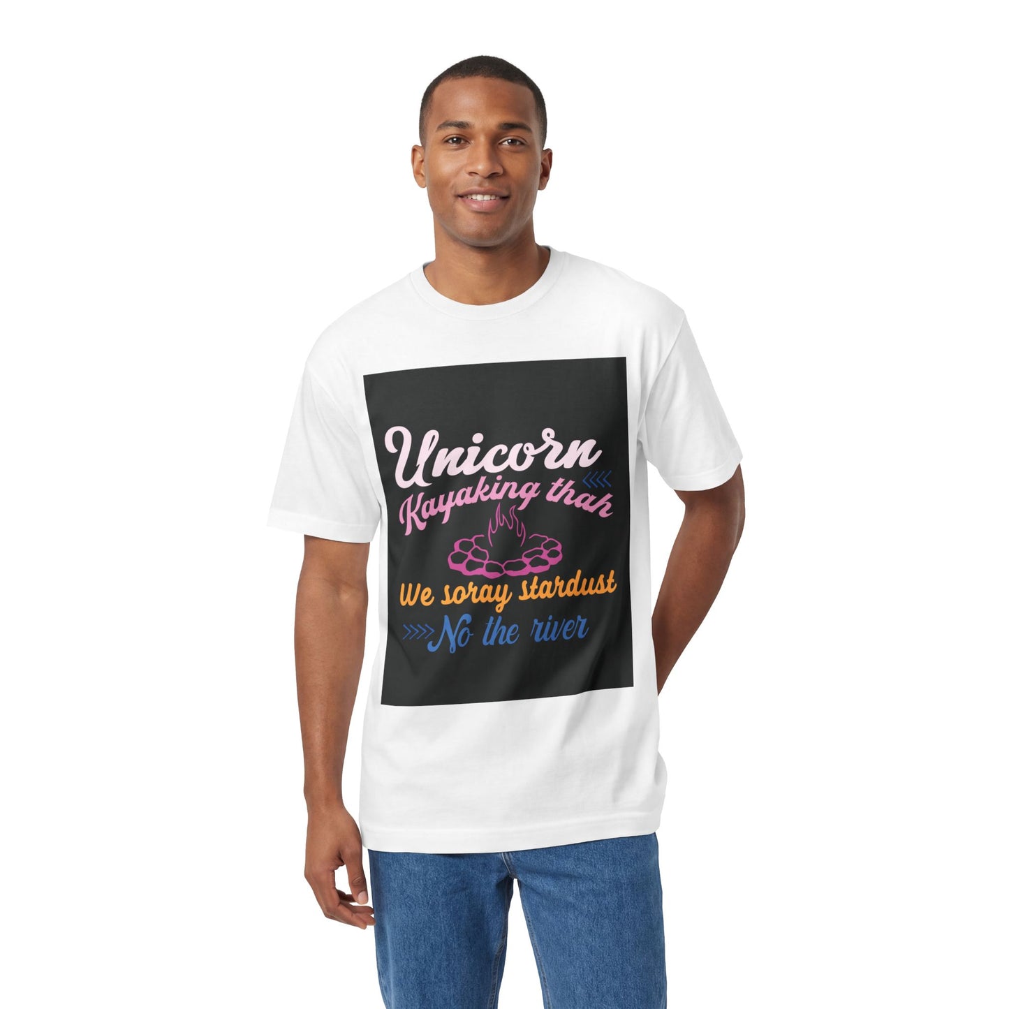 Unicorn Kayaking Graphic T-Shirt