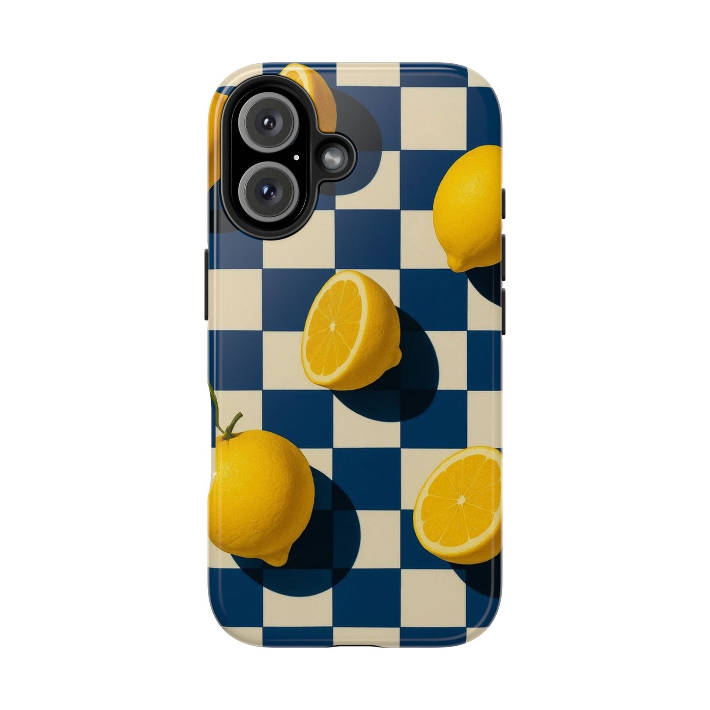 Citrus Tessellation Apple Phone Case