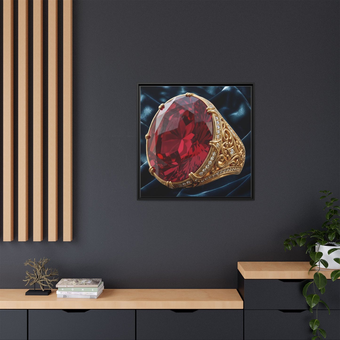 Dynastic Ruby Ring Canvas