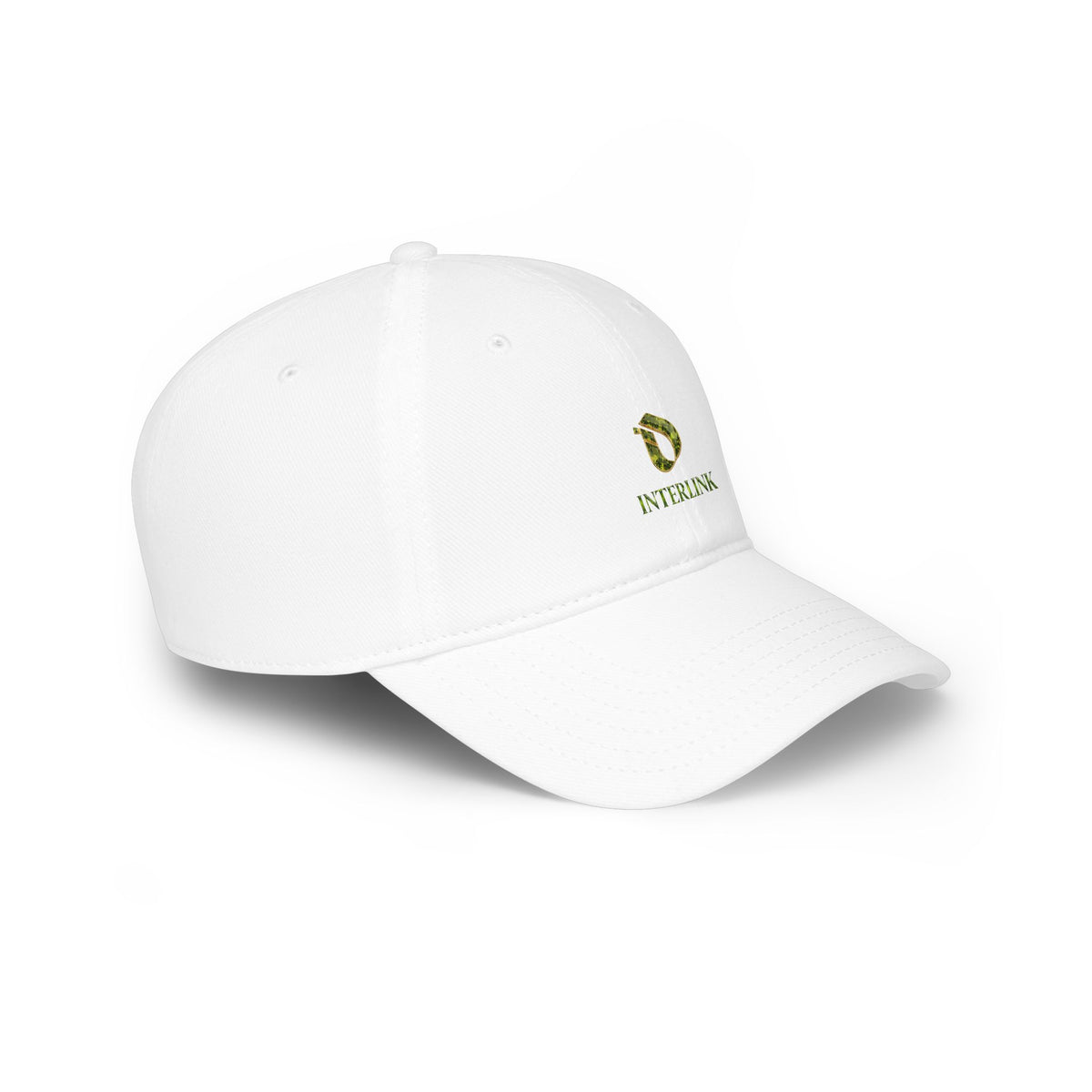 Peridot Gemstone Graphic Interlink Cotton Twill Cap