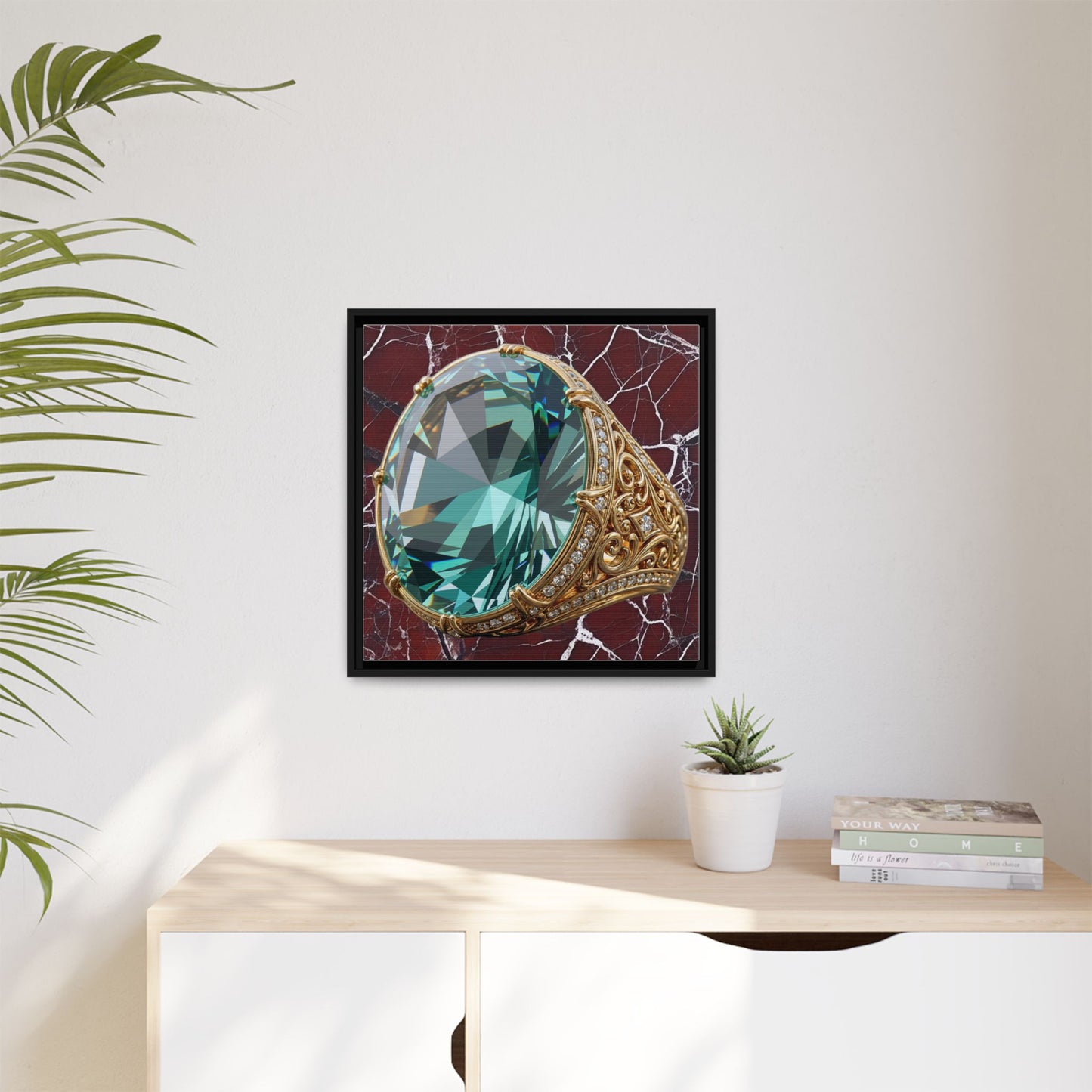 Tourmaline Grandeur Canvas