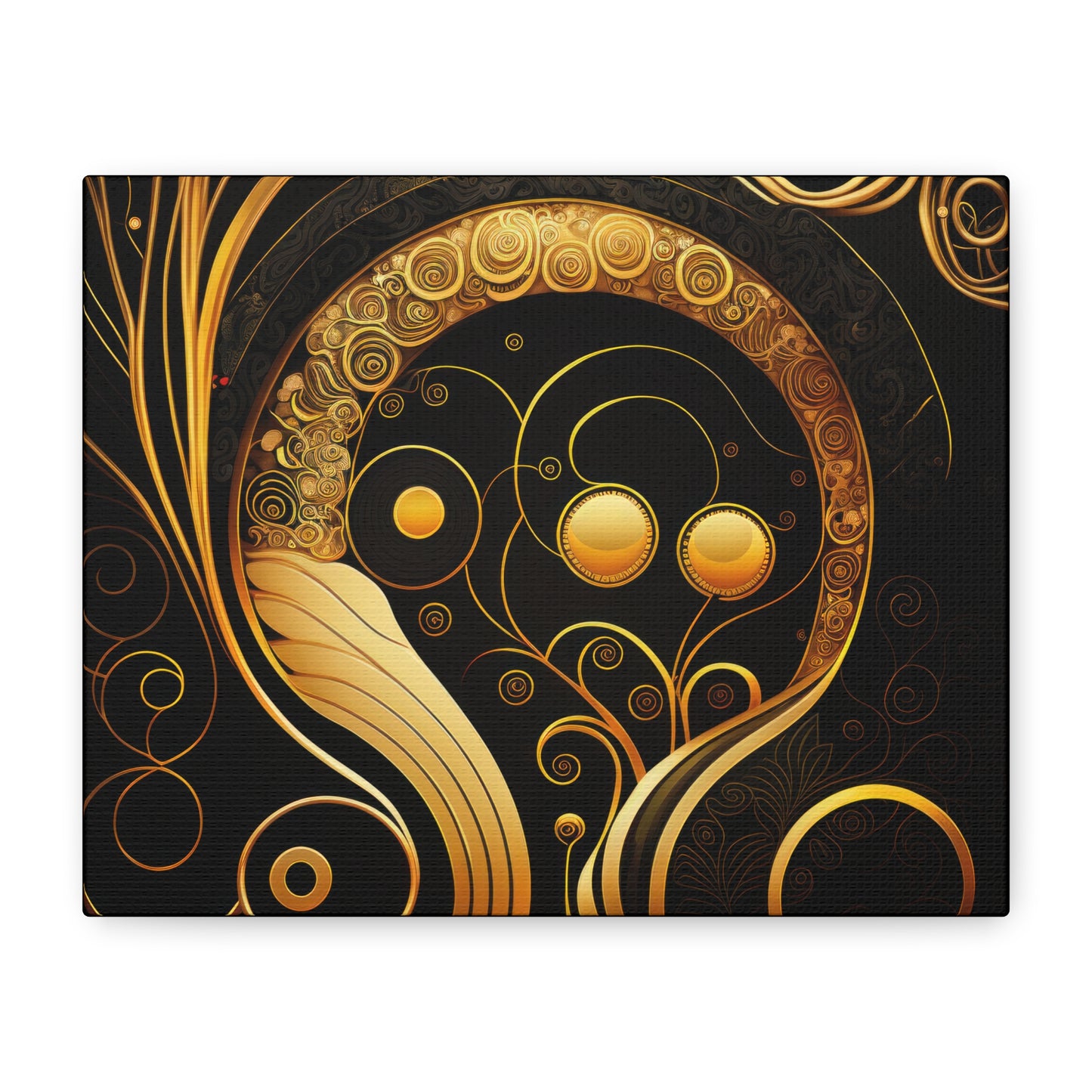 Orbital Embrace Canvas