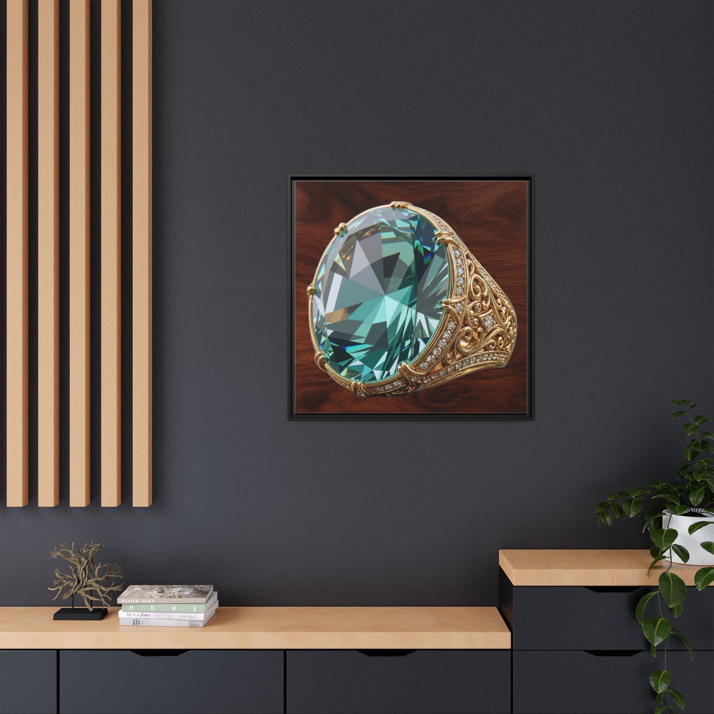Tourmaline Brilliance Canvas
