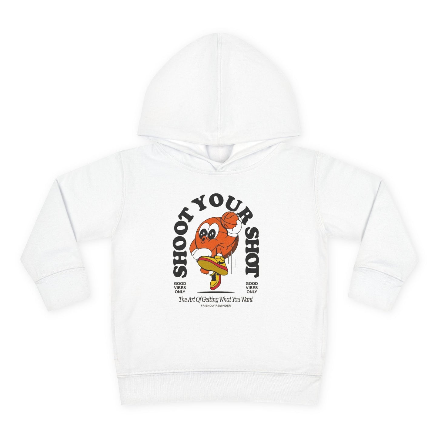 Shoot Your Shot Basketball Toddler Hoodie