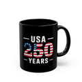 USA 250 Years Patriotic Flag Mug