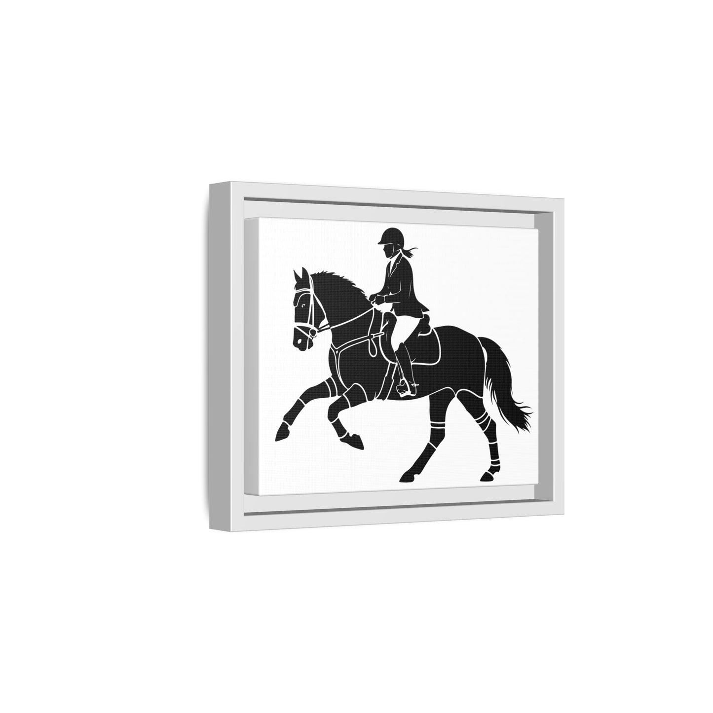 Equestrian Silhouette Canvas
