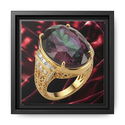 Alexandrite Solitaire Canvas