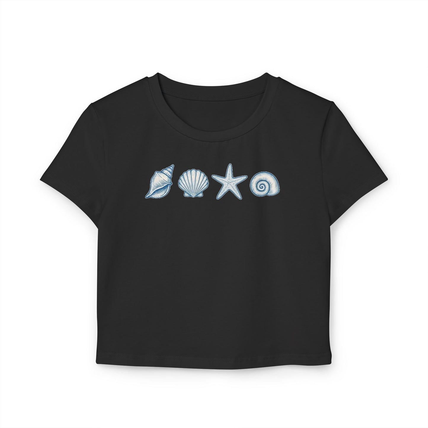 Seashell Line Baby Tee