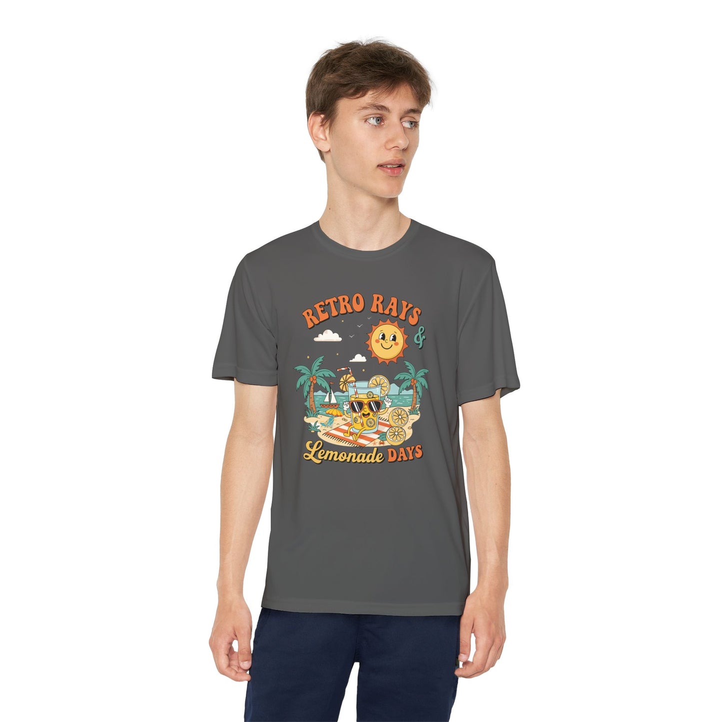 Retro Rays Lemonade Days Youth Tee