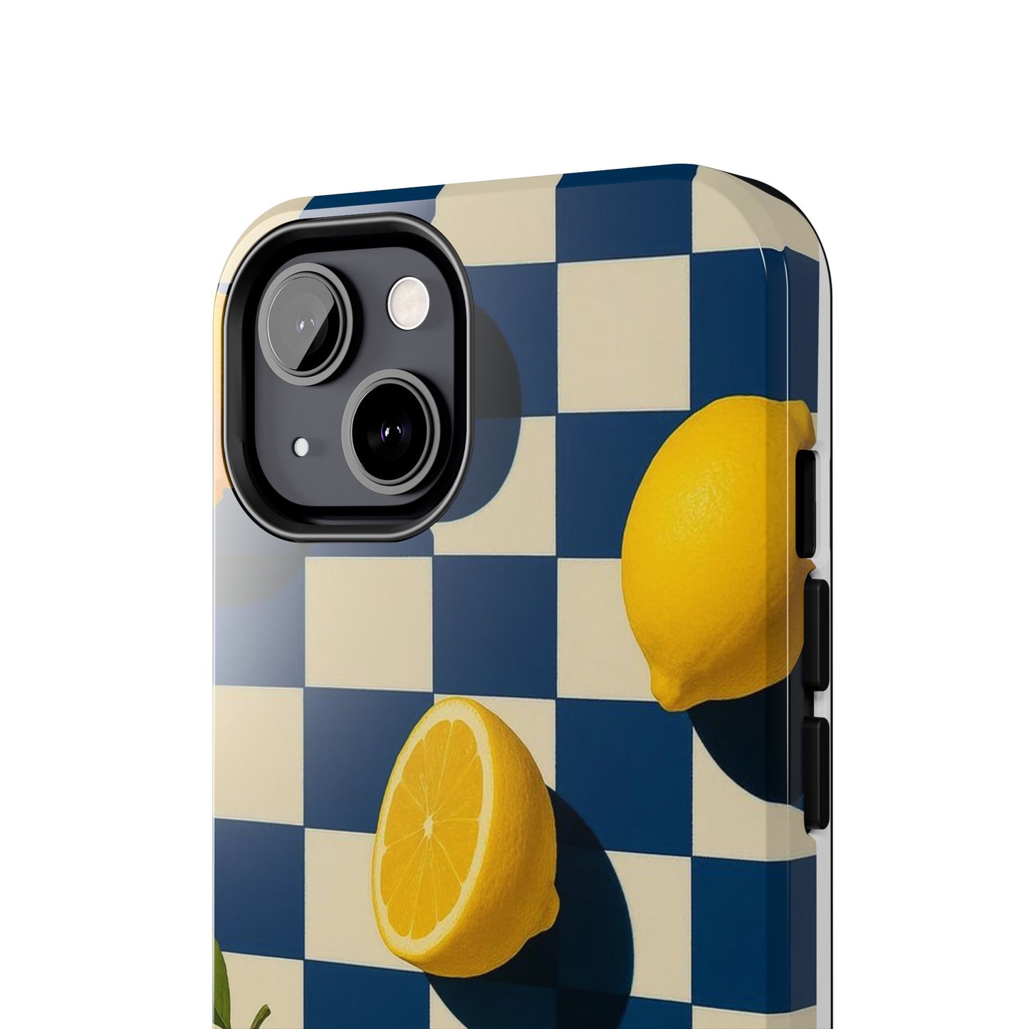 Citrus Tessellation Apple Phone Case