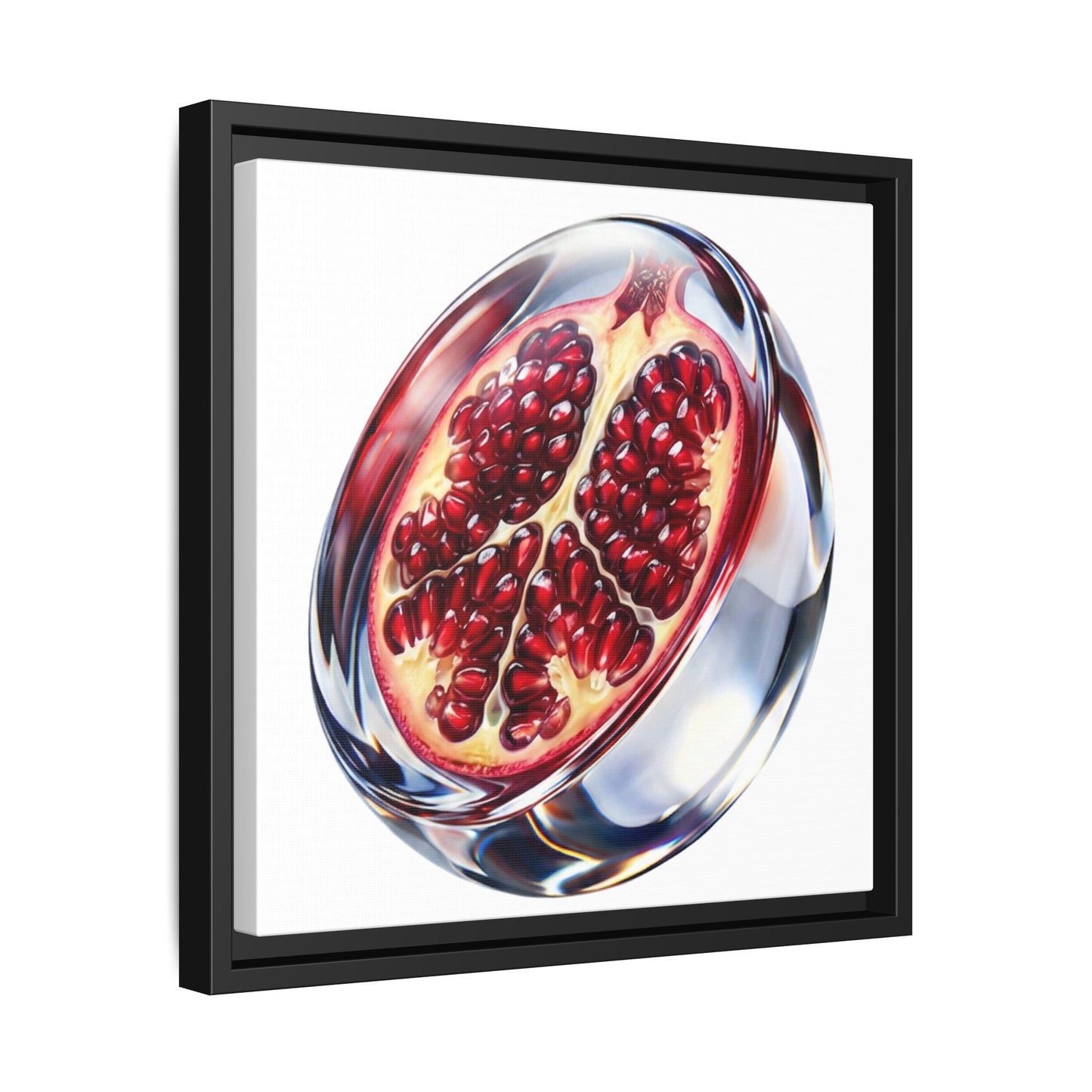 Crimson Pomegranate Framed Wall Art