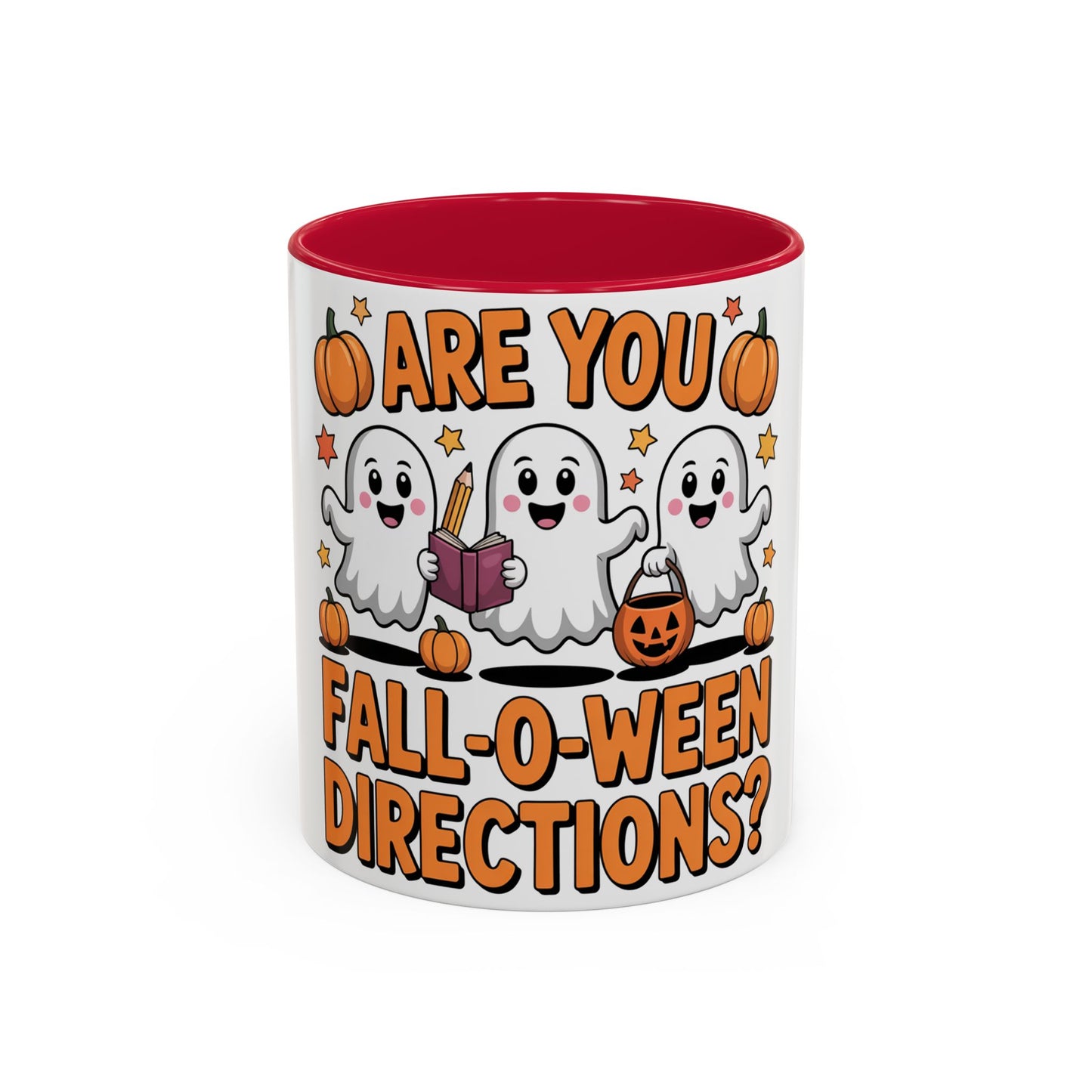 Spooky Fall-O-Ween Ghost Mug