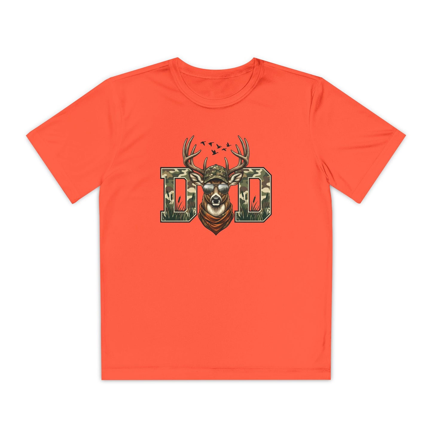 Youth Camo Deer Graphic T-Shirt