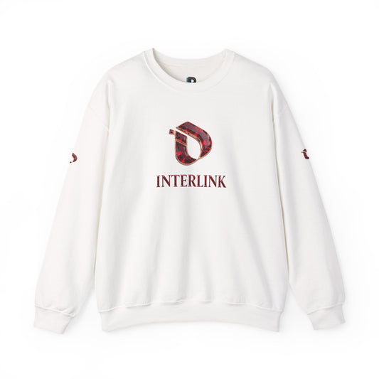 Ruby Facet Interlink Men’s Crewneck Sweatshirt