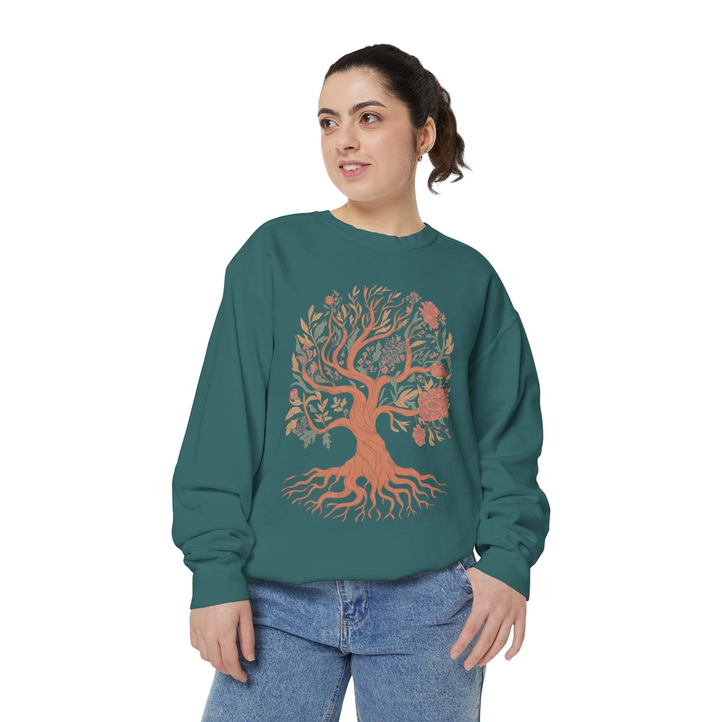 Tree of Life Botanical Crewneck