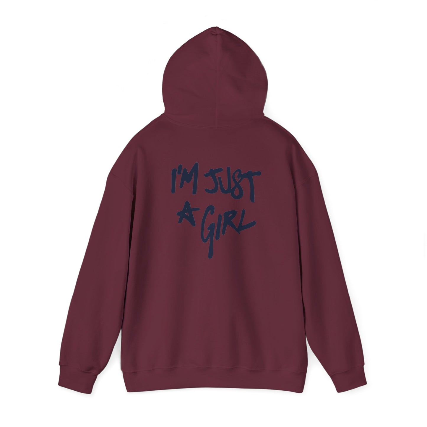 Just a Girl Minimal Hoodie