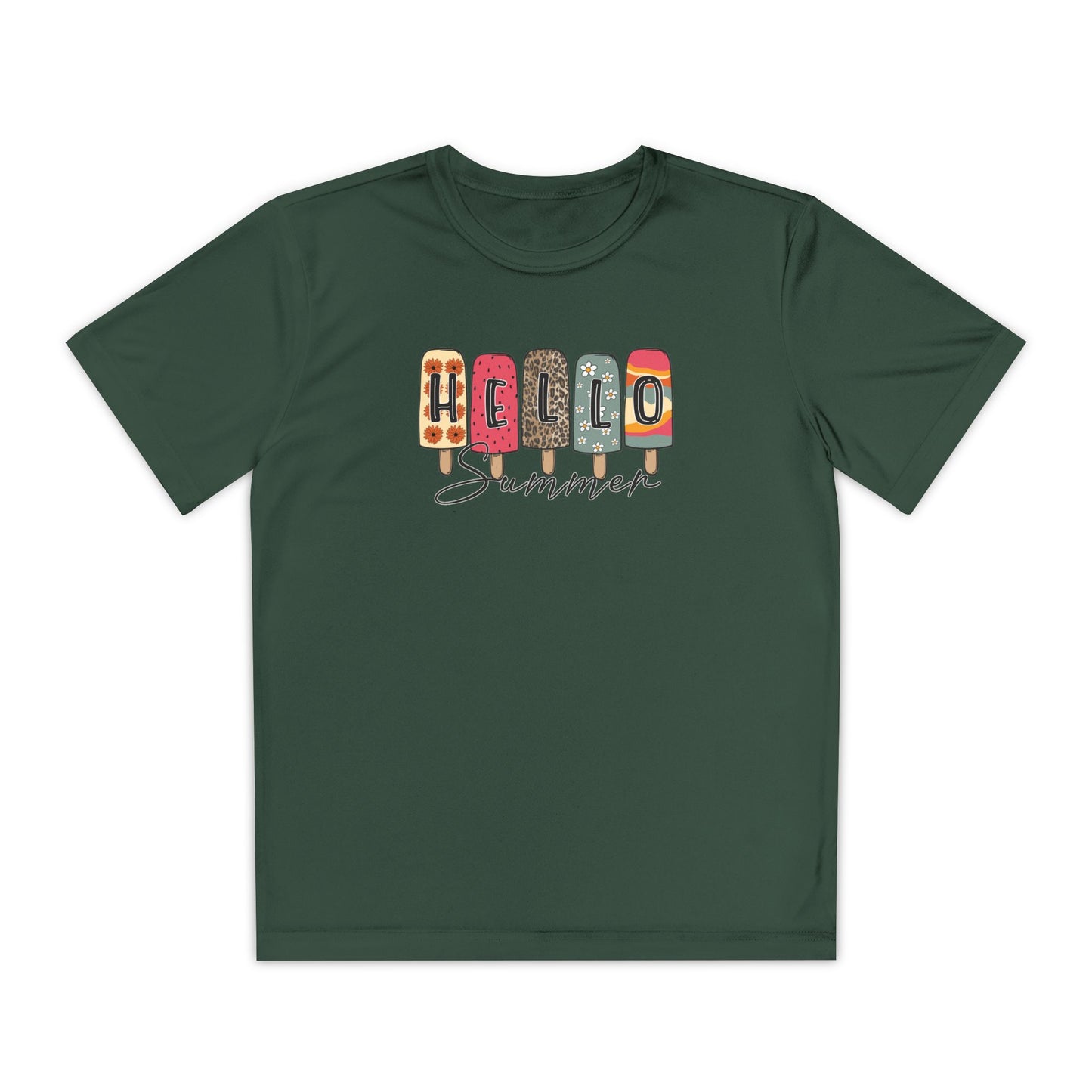 Hello Summer Popsicle Youth Tee