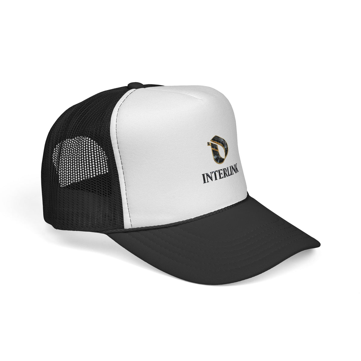 Black Diamond Facet Trucker Cap with Interlink Mark