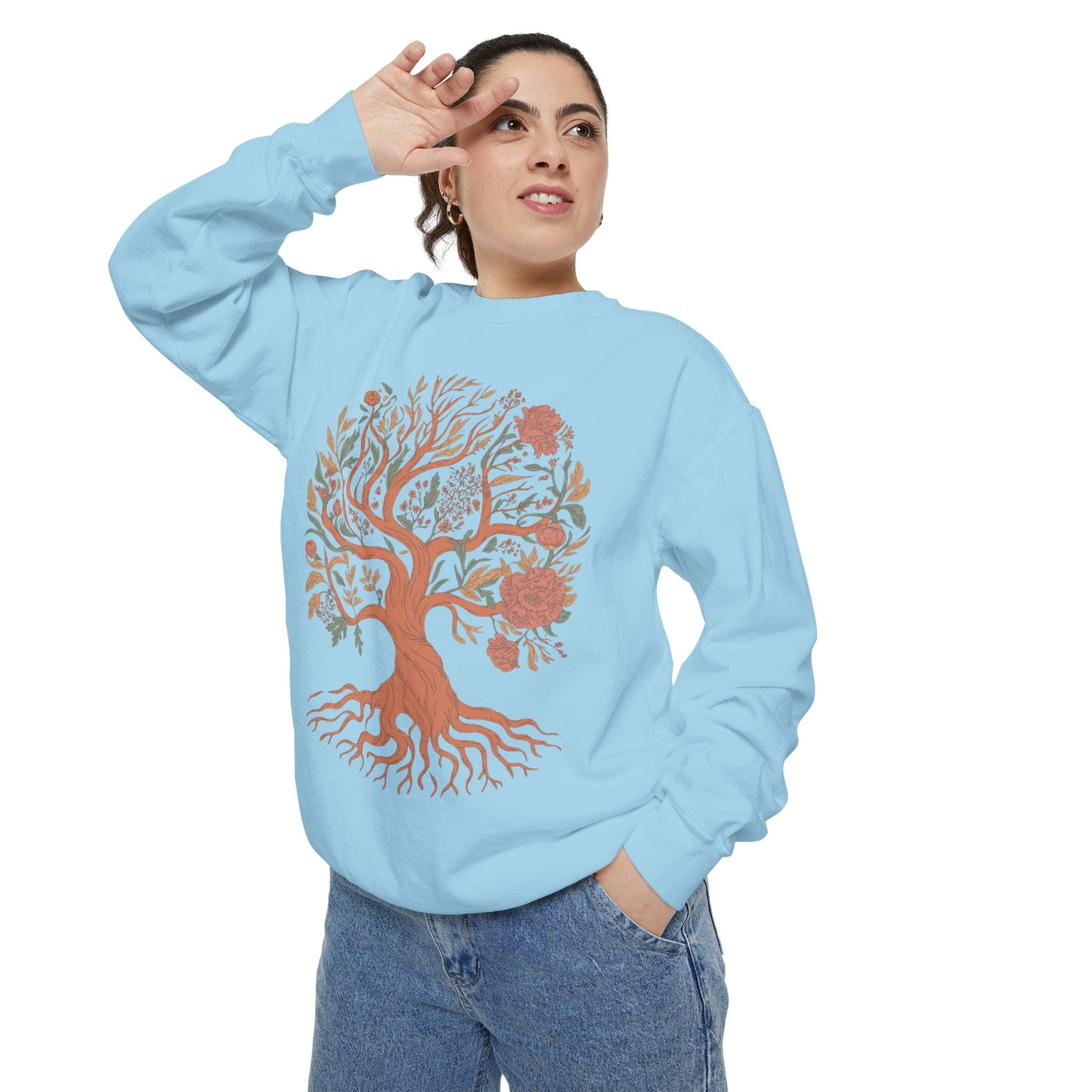 Tree of Life Botanical Crewneck