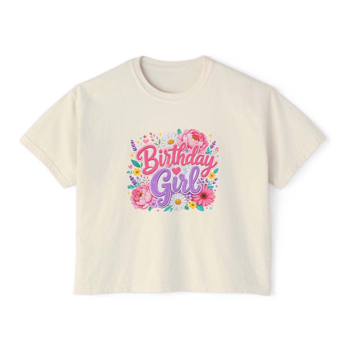 Birthday Girl Boxy Tee