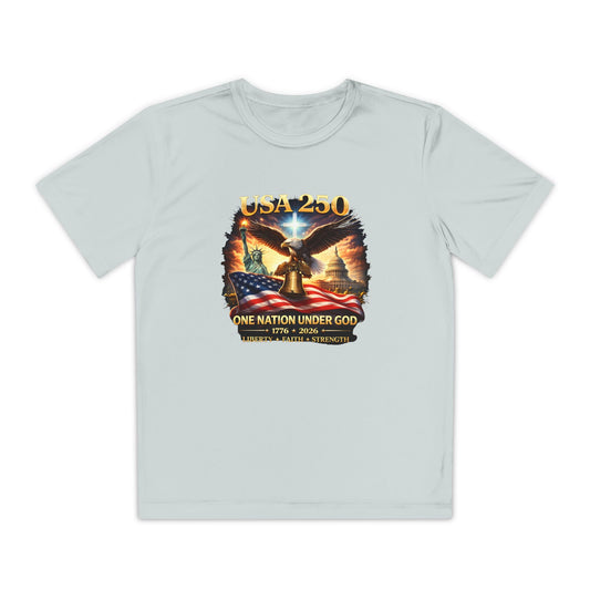 USA 250 Youth Patriotic Graphic Tee