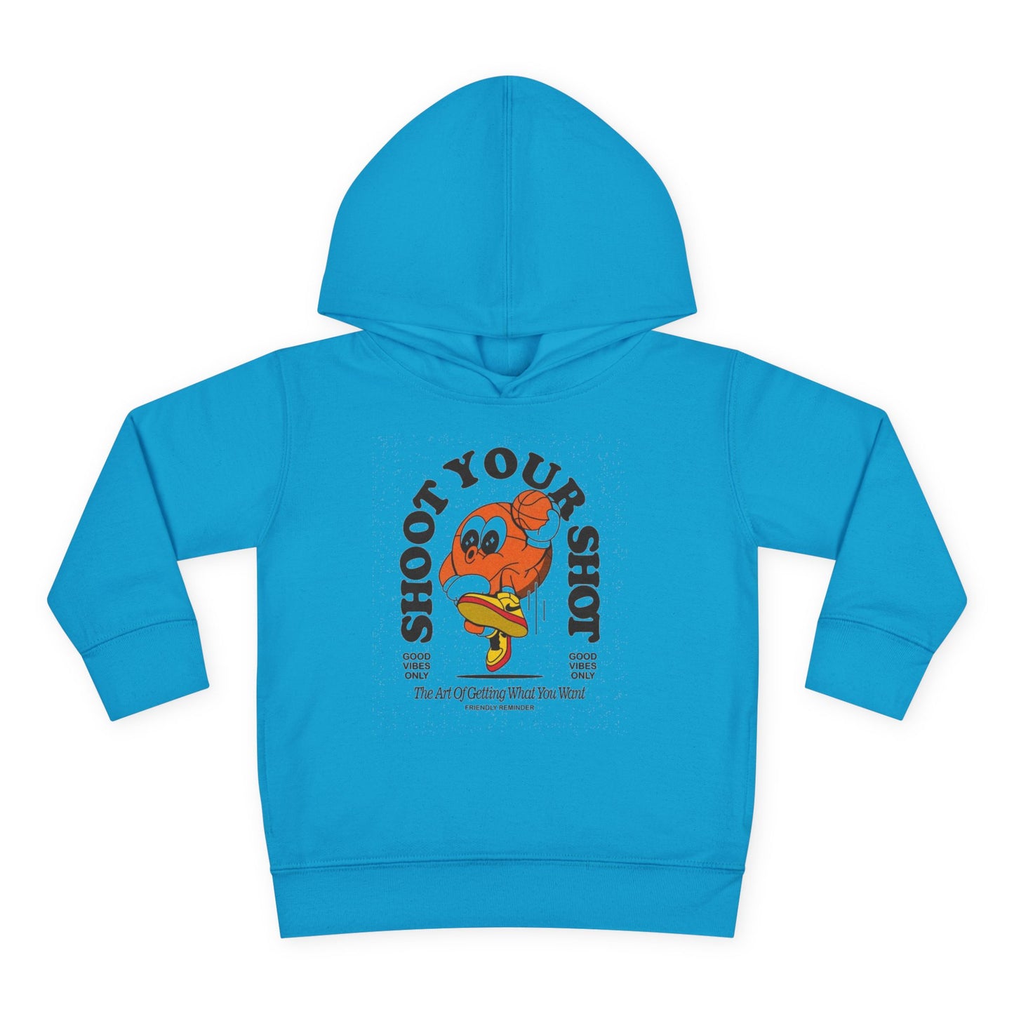 Shoot Your Shot Basketball Toddler Hoodie