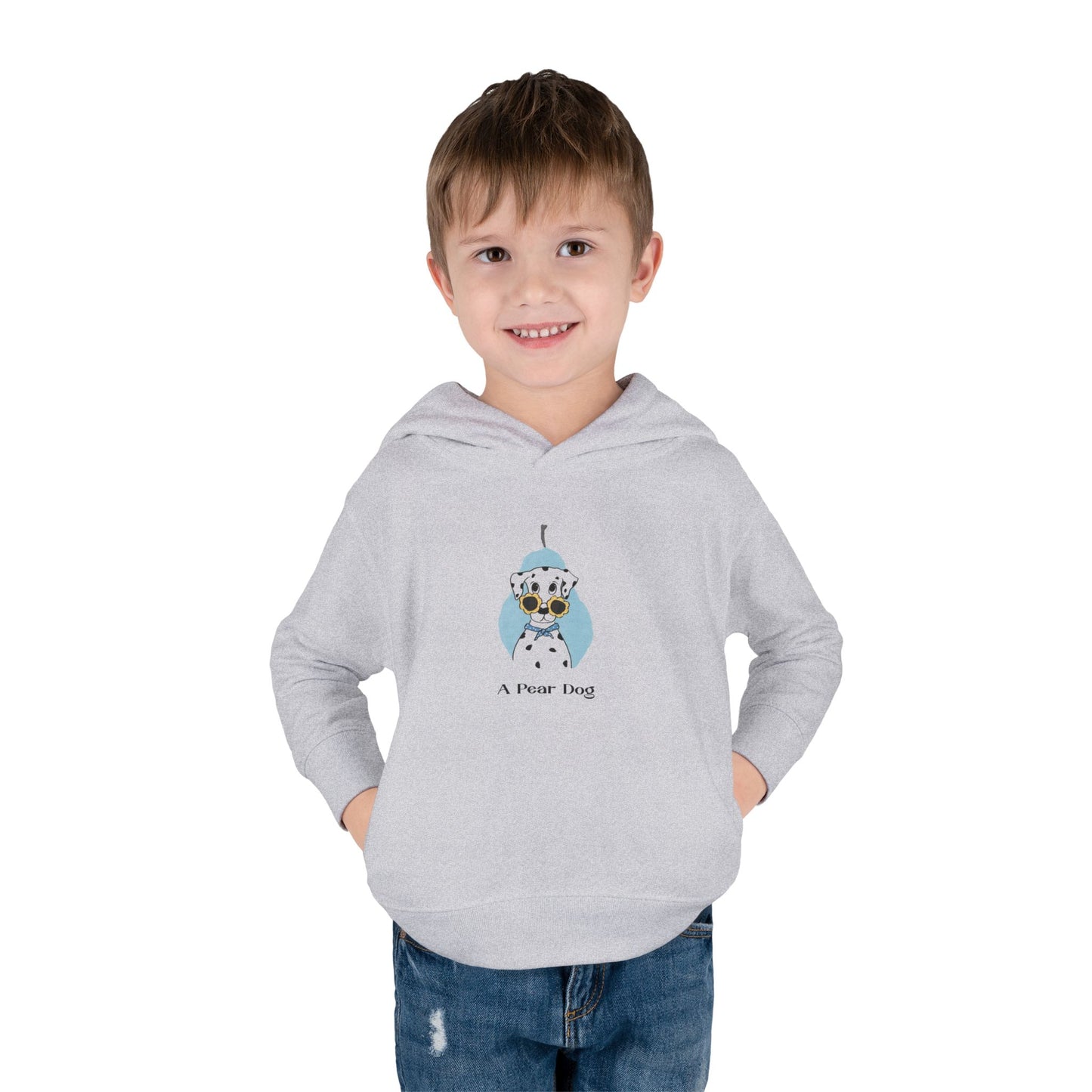 Sunglasses Dog Graphic Toddler Hoodie