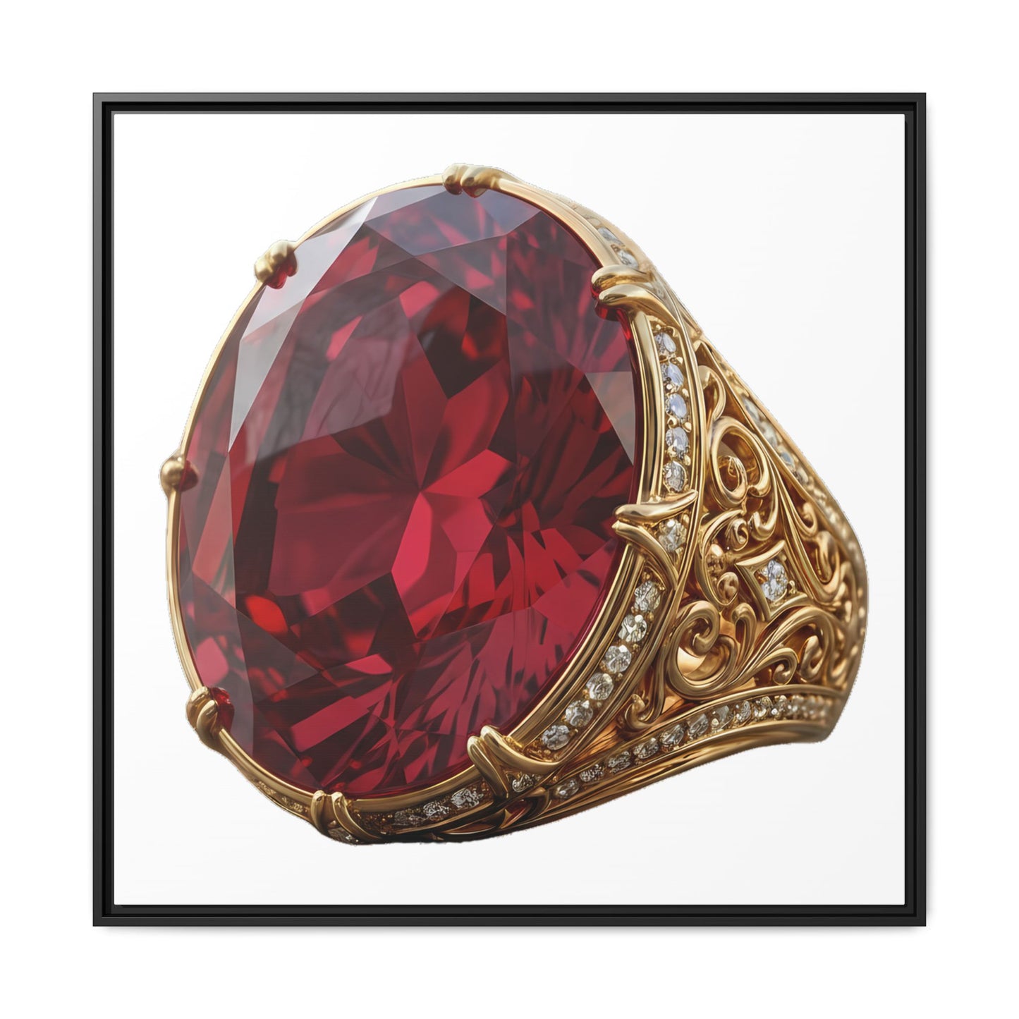 Heirloom Gemstone Canvas Print
