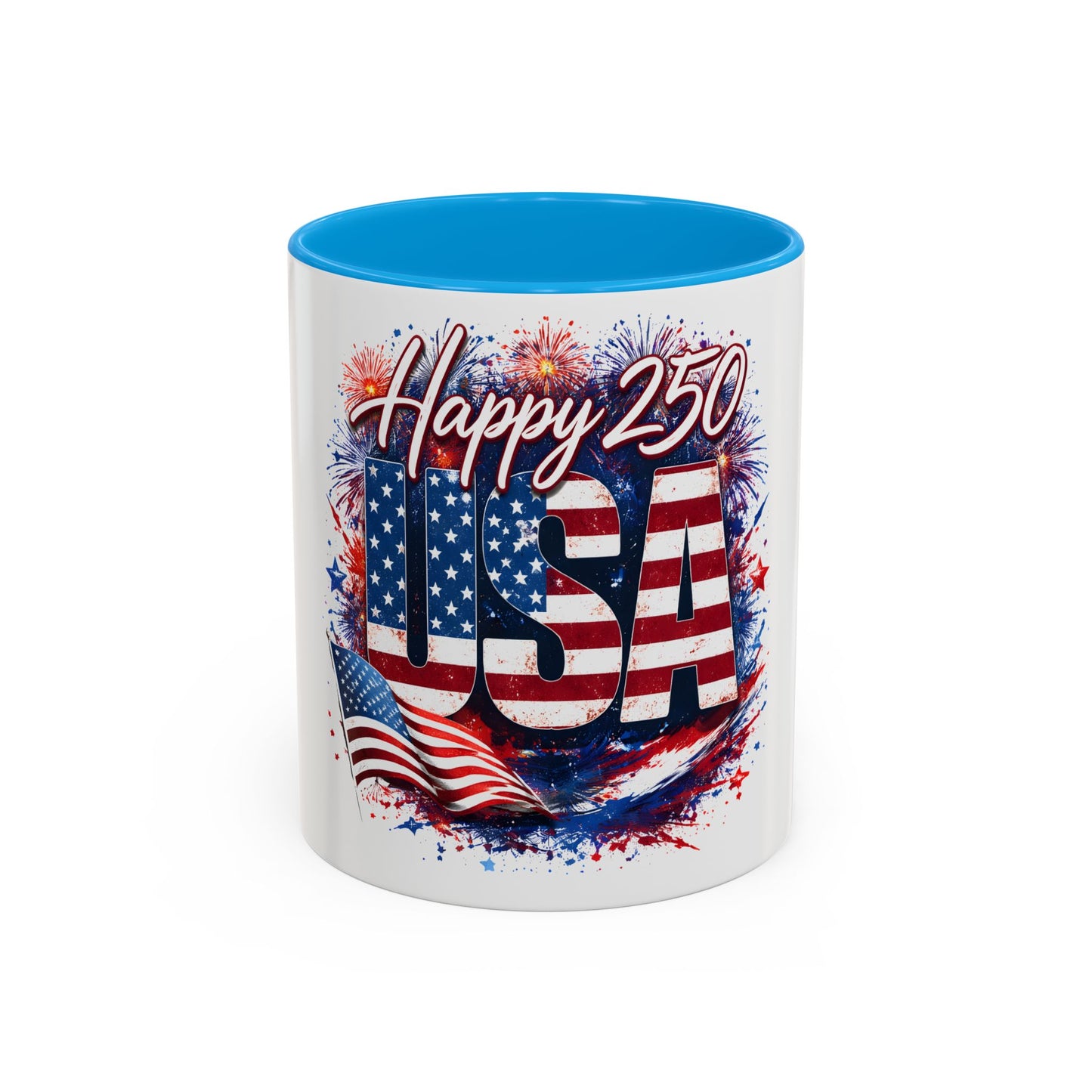 Patriotic USA 250 Celebration Coffee Mug