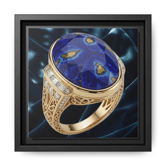 Lapis Nocturne Radiance Canvas