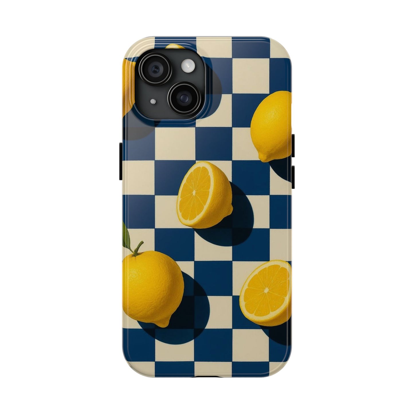Citrus Tessellation Apple Phone Case