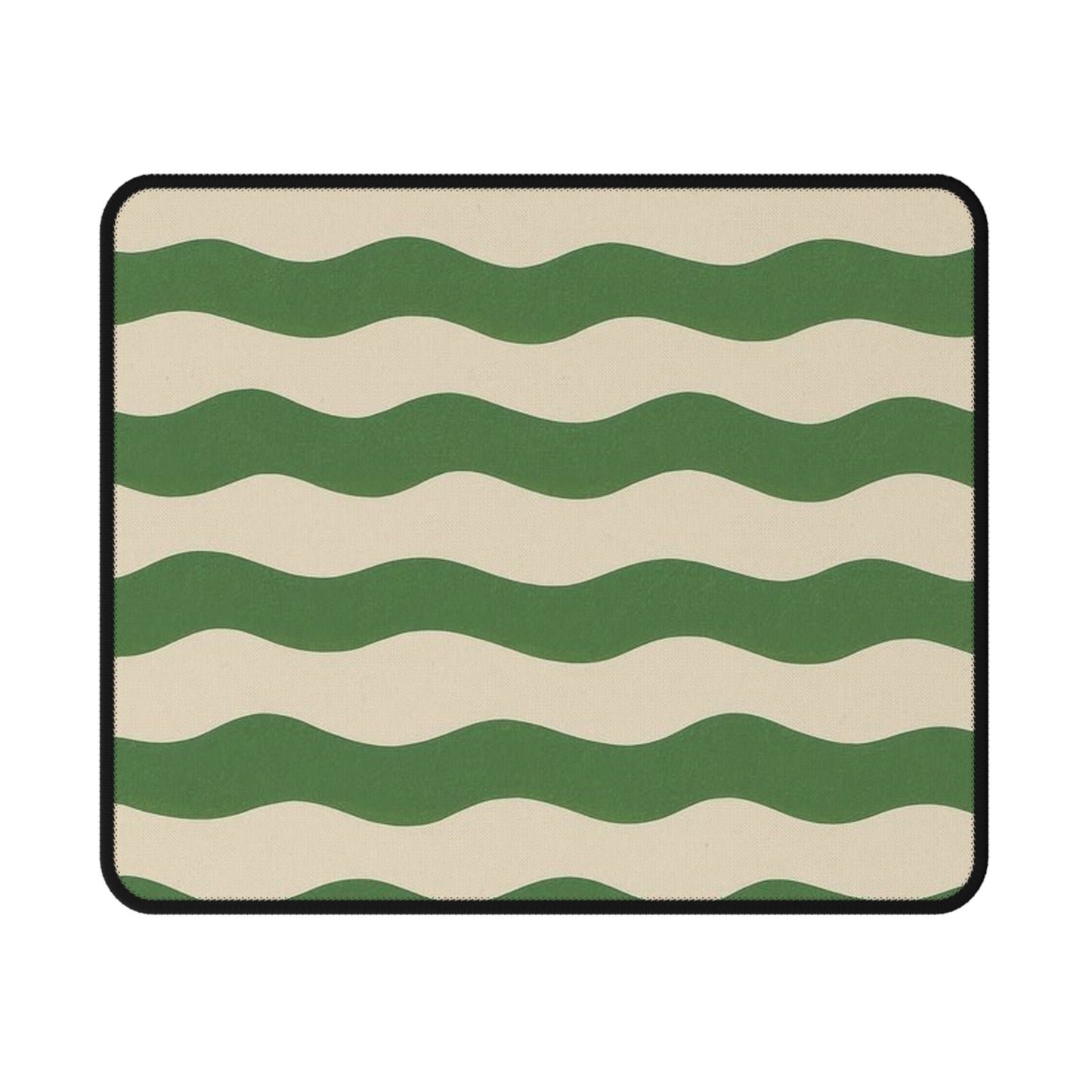 Retro Wavy Stripe Mouse Pad