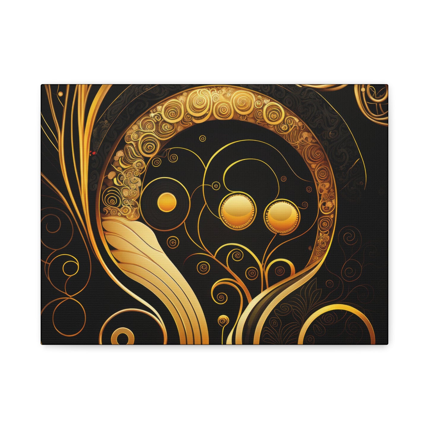 Orbital Embrace Canvas