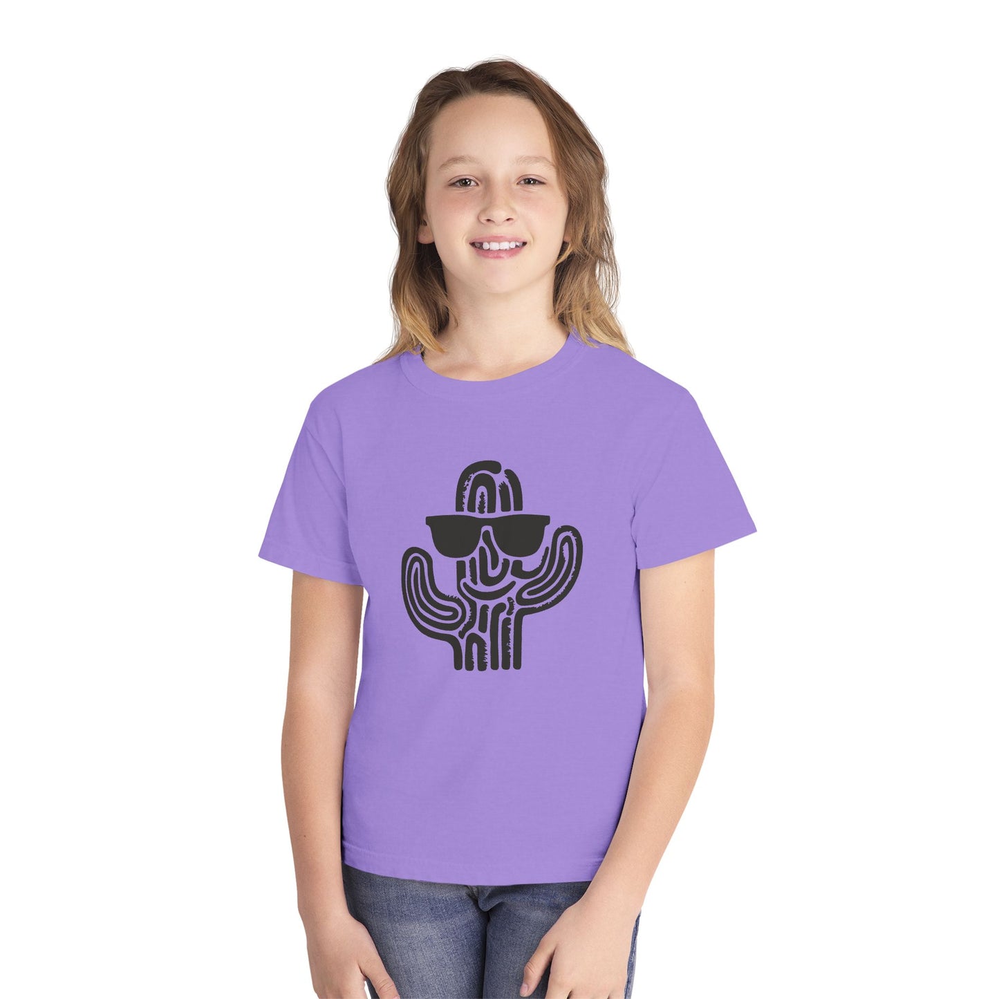Youth Sunglasses Cactus Graphic T-Shirt