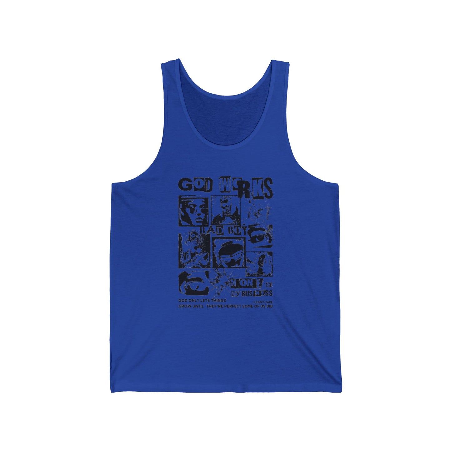 God Works Comic Tank Top